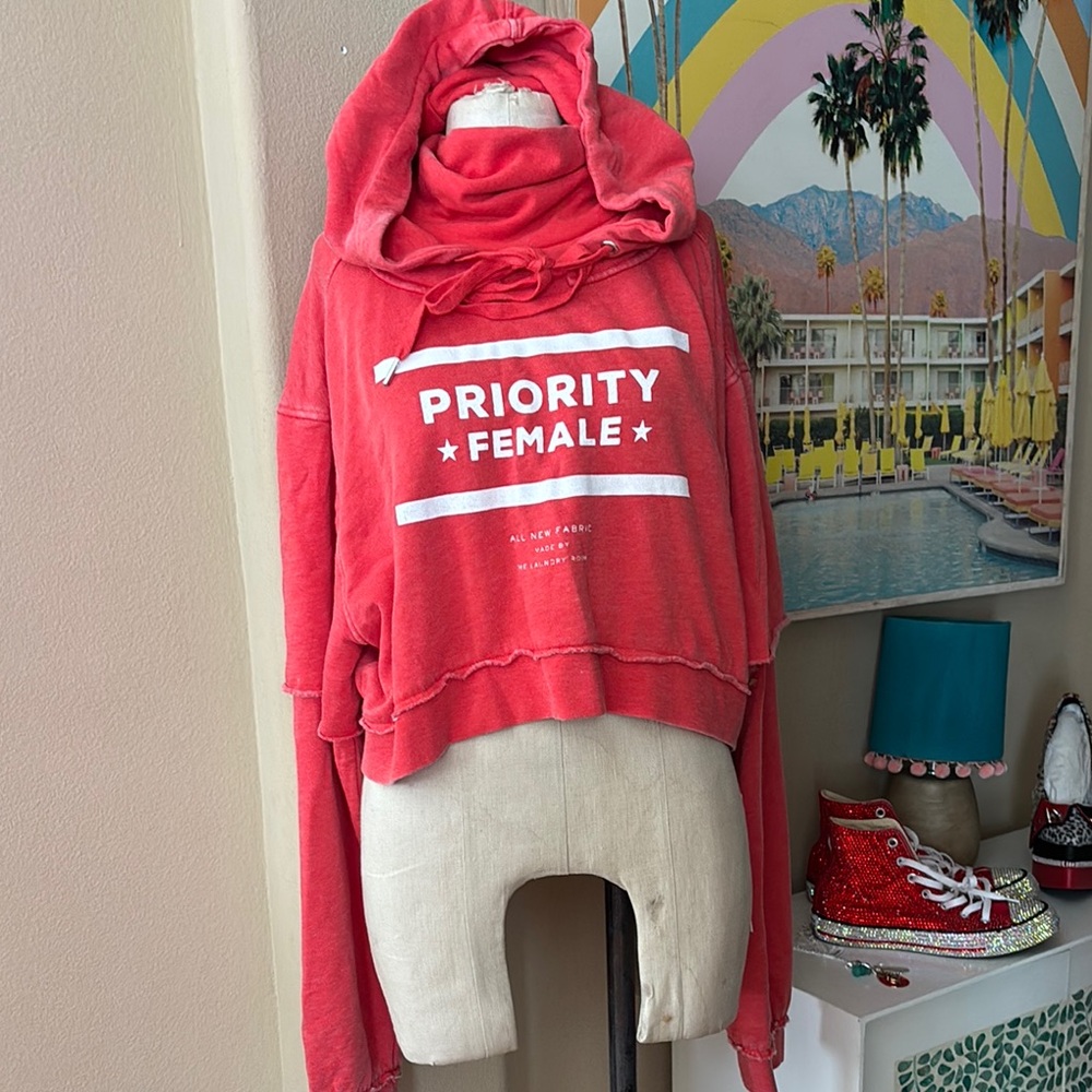 The Laundry Room Priority Female Hoodie NWT